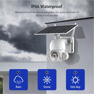 Cámara de reflector para exteriores sin cables Plus HD Cámara de seguridad inteligente Detección de movimiento mejorada solar <span class=keywords><strong>Live</strong></span> View Cloud 1 Sistema de cámara - Product Image 2