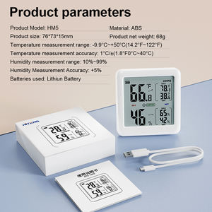 Hygrothermomètre numérique Smart Sense Moniteur de température et d'humidité domestique précis Thermomètre numérique Hygromètre - Product Image 6