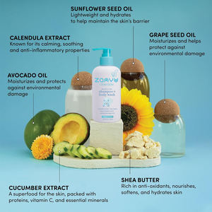 개인 라벨 아기 샴푸 & 워시 2-in-1 아기 샤워 젤 <span class=keywords><strong>250ml</strong></span> 머리를 발가락 샴푸와 바디 워시에 수화 - Product Image 2