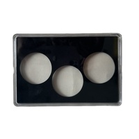 Boîte de Collection Numismatique pour 3 Pièces Rectangle Porte 4 Pièces Acrylique Vitrine Commémoration