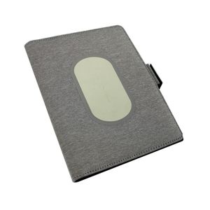 Agenda anneau en cuir a5 doublé power bank carnet <span class=keywords><strong>de</strong></span> notes logo personnalisé - Product Image 6