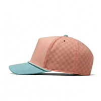 Casquettes de baseball en nylon perforées au laser de haute qualité, logo en silicone personnalisé, unisexe, imperméables, pour le golf