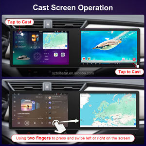 Autoradio Bosstar, vente flash, universel, portable, double écran, processeur 7870, système <span class=keywords><strong>Android</strong></span> 13.0, DSP, GPS, lien miroir, pour lecteur - Product Image 3