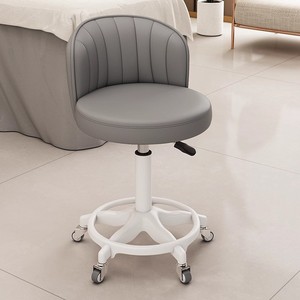 Tabouret de salon professionnel, chaise à hauteur réglable par vérin hydraulique, mobilier essentiel pour salon de beauté, spa, coiffure - Product Image 5