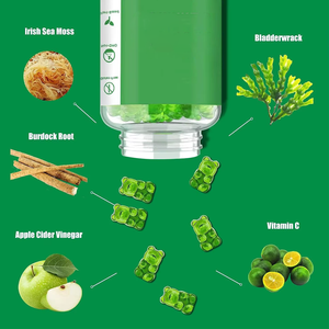 Suplemento <span class=keywords><strong>de</strong></span> Vitamina C, Gomitas <span class=keywords><strong>de</strong></span> Musgo Marino <span class=keywords><strong>para</strong></span> Mujeres, Sin Azúcar, <span class=keywords><strong>para</strong></span> Pérdida <span class=keywords><strong>de</strong></span> Peso, Gomitas <span class=keywords><strong>de</strong></span> <span class=keywords><strong>Vinagre</strong></span> <span class=keywords><strong>de</strong></span> <span class=keywords><strong>Sidra</strong></span> <span class=keywords><strong>de</strong></span> <span class=keywords><strong>Manzana</strong></span>, Superalimento, OEM, ODM - Product Image 4