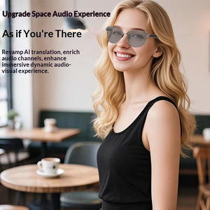 Gafas Inteligentes Ligeras con Traducción IA en Tiempo Real, Llamadas BT, Música, <span class=keywords><strong>Chat</strong></span> IA y Funciones de Asistente de Oficina IA - Product Image 5