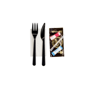 Kits de cubiertos PP PS con Eco, juego de cubiertos de plástico Premium de lujo, cuchara, tenedor, cuchillo - Product Image 6
