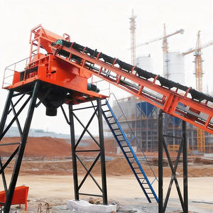 Planta Mezcladora Estacionaria Corey HZS60 de 60 Metros Cúbicos/Hora, Gran Capacidad, Duradera, Control Automático Completo, Bomba PLC - Product Image 3