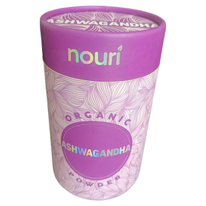 Recipiente de papel para el cuidado de la salud, marca Nouri, cilindro, tubo de papel para envasado de alimentos - Product Image 3