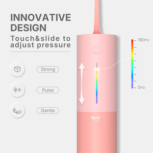 Fil dentaire OEM de voyage à domicile rose Irrigateur buccal pour enfants Nettoyage des dents Mini fil dentaire portable sans fil Santé bucco-dentaire - Product Image 3
