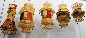 Hot Sale Handcrafted Cotton Lantern for Home Decoration Living Room <b>Bedroom</b> Wedding Party Festival Available for Bulk Quantity - Product Image 2