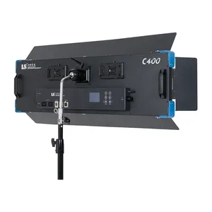 Luz de painel de vídeo led bicolor 200w, luz para cinema de fotografia de evento