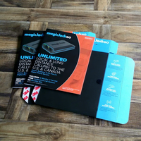 Boîte en carton noir pliable magnétique pour produits électroniques, emballage de produits électroniques grand public, design personnalisé de luxe haut de gamme avec logo.