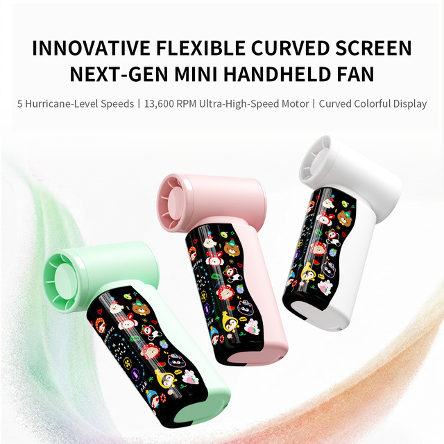 Colorful Handheld Mini Fan, Pocket Size USB Fan with Lightweight, for Students Outdoor Activities Summer Essentials