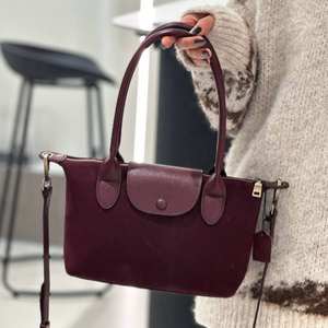 Nouveau sac à main en daim de vachette 2026, sac à bandoulière tendance en cuir véritable pour femme - Product Image 6