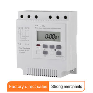 SX102L Temporizador de ciclo inteligente Bomba de agua Controlador de tiempo del motor <span class=keywords><strong>Interruptor</strong></span> de Cuenta Regresiva trifásico único doble con corriente máxima de 16A - Product Image 2