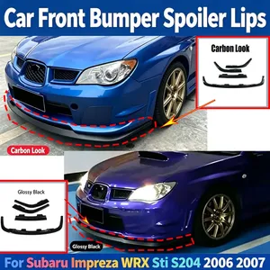 StarNav Lame de Spoiler Avant pour Pare-chocs de Voiture Impreza WRX Sti S204 2006 2007, Accessoires de Diffuseur et de Lame Inférieure - Product Image 4