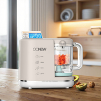 Robot culinaire multifonction électrique OONEW pour bébé, mixeur, sans BPA, pour faire de la purée de bébé, hachoir, 700W, 900ml, usage domestique