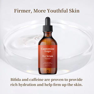 Logotipo personalizado Oem Odm Instant Lift Cafeína Escualano Niacinamida Ácido hialurónico Bajo el cuidado de los ojos Suero ordinario - Product Image 5