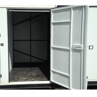 Conteneur de stockage modulaire préfabriqué mini empilable de 6 pieds, portable et compact, idéal pour une maison conteneur mobile