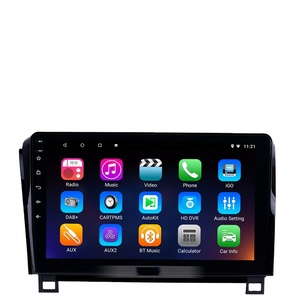 Reproductor Multimedia de Navegación GPS con Pantalla Táctil Android para Automóvil, Radio, Video y Audio, Compatible con Modelos hasta 2017 - Product Image 1