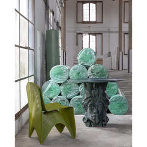 Mesa de comedor impresa en 3D Moro - Made In Italy-Producto PLA - Product Image 4