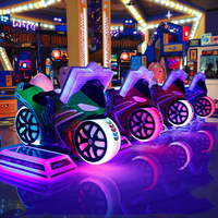Simulateur de conduite de moto électrique pour enfants, machine de jeu vidéo d'arcade de course, simulateur de conduite à monnayeur pour enfants