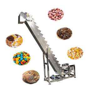 Taşınabilir kova modüler eğimli Z tipi bant konveyör titreşimli hazne - Product Image 3