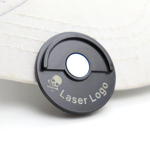 Klip topi Golf kustom promosi klip topi penanda bola Golf logam Enamel - Product Image 1
