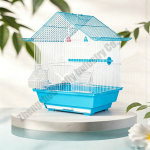 Portable extérieur petites et moyennes cages à oiseaux sauvages cages à perroquets de luxe élevage d'animaux renforcé Mynah Grackle cage à oiseaux - Product Image 6
