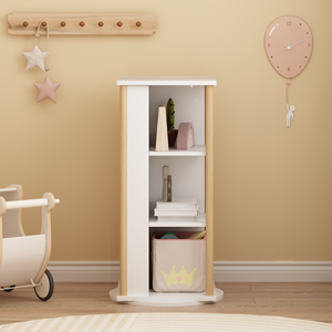 Bibliothèque tournante pour enfants, style Montessori, étagère de rangement pour enfants, pour la maison, la chambre, la salle de jeux, <span class=keywords><strong>meubles</strong></span> gain de place - Product Image 2