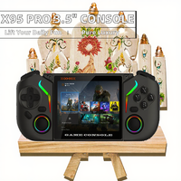 Nouvelle console de jeu portable X95 Pro 3,5 pouces 2026, basée sur Linux, Android 9, Adreno 662, 128 Go, Wi-Fi intégré, 20000 jeux rétro