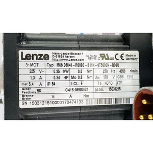 มอเตอร์ซิงโครนัส Mcs 06c41-rs0b0-b11n-st5s00n-r0su - Product Image 4