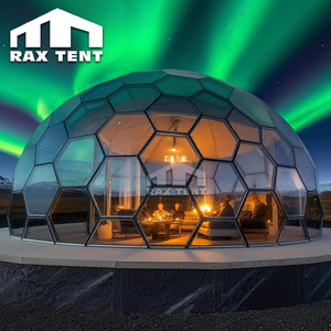 Carpa Domo Geodésica de Cristal de Lujo RAXTENT para Glamping, Uso Durante Todo el Año - Product Image 2