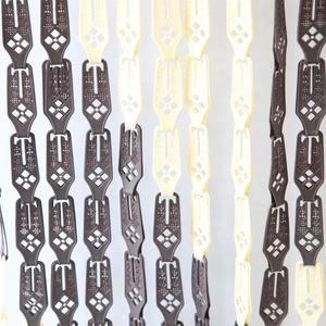 Nouveau rideau décoratif DIY, séparateur de pièce, rideau de <span class=keywords><strong>porte</strong></span> en plastique, rideau en chaîne, rideau en PVC - Product Image 2