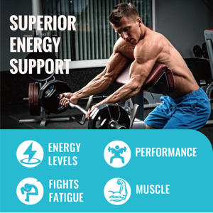 Integratore Mitocondriale OEM 2326 MG in Capsule con Polvere di <span class=keywords><strong>ATP</strong></span>, Complesso Vitaminico B, CoQ10 e PQQ, Energia Ultra Potente, Forza, Muscoli - Product Image 3