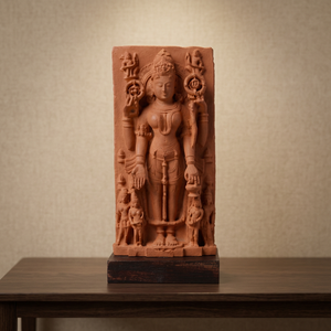 Sculpture de la déesse Gauri Parvati, 10ème siècle, réplique du musée d'art du temple hindou, décoration religieuse indienne traditionnelle - Product Image 2