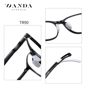 Gafas Danda para niños con bloqueo de luz azul TR5111, montura redonda, lentes de PC, unisex, con puntas antideslizantes para niños de 5 a 13 años - Product Image 5
