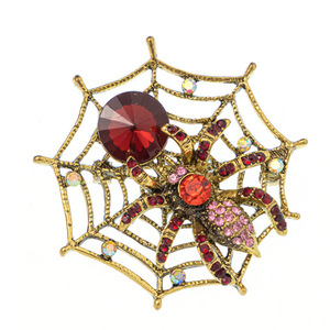 Broche de araña de insecto creativo Retro broche de collar de ropa de aleación de moda - Product Image 6