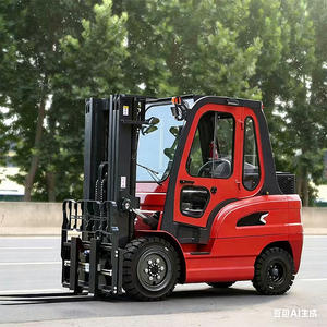 Montacargas Eléctrico Económico de 2-3.5 Toneladas, <span class=keywords><strong>Motor</strong></span> de CA de 7kW, Portátil para Transporte de Carga y Jardinería Municipal - Product Image 4