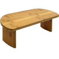 Banc de méditation en bambou réglable, moderne et écologique, tabouret de yoga portable pour la maison, l'hôtel, l'appartement et la chambre à coucher