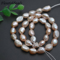 Perle d'eau douce naturelle de bonne qualité personnalité à la mode forme baroque perles en vrac pour la fabrication de bijoux collier bracelet