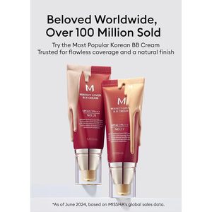Per MISSHA M copertura perfetta n. 25 Beige caldo medio SPF 42 PA +++ idratante colorato 1.69 FlOz" - Product Image 4