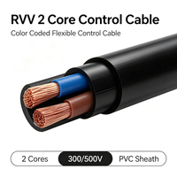 RVV 2-adriges flexibles Elektrokabel mit PVC-Isolierung für Innen- und Gewerbeverkabelung