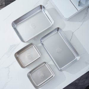 Caja de conservación de alimentos <span class=keywords><strong>Rectangular</strong></span> de acero inoxidable 304, caja de almacenamiento para preparación de Almuerzo - Product Image 3