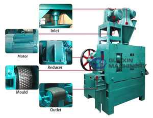 2025 entièrement automatique poudre minérale <span class=keywords><strong>à</strong></span> haute pression/poudre de métal/boule de poudre de carbone <span class=keywords><strong>presse</strong></span> Machine <span class=keywords><strong>à</strong></span> briquettes - Product Image 4