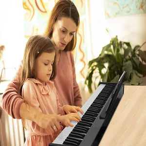 88 tasti tastiera per pianoforte elettronico uscita MIDI altoparlanti Stereo integrati pianoforte digitale per principianti