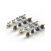 전기 바이메탈 온도 스위치 KSD303/KSD301 85C 90C 95C 130C 150C 10A 정상 폐쇄 자동 리셋 자동 온도 조절