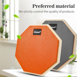 Ensemble de tampons de batterie d'entraînement, support de bâton de tambour muet en Gel de silice, silencieux, Jazz, pour enfant débutant - Product Image 3