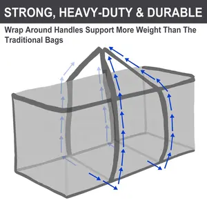 大型節約のムービングバッグ用の耐久性のある93Lクリアムービング用品